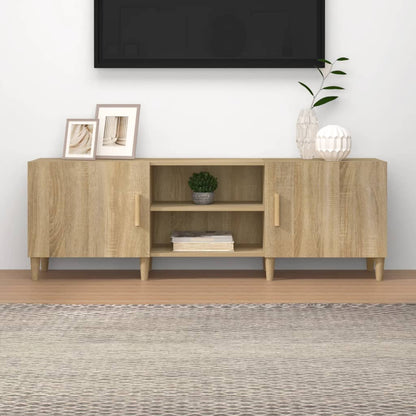 Tv-Meubel 50X30X50 Cm Bewerkt Hout Kleurig Sonoma eiken