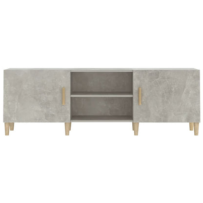 Tv-Meubel 50X30X50 Cm Bewerkt Hout Betongrijs