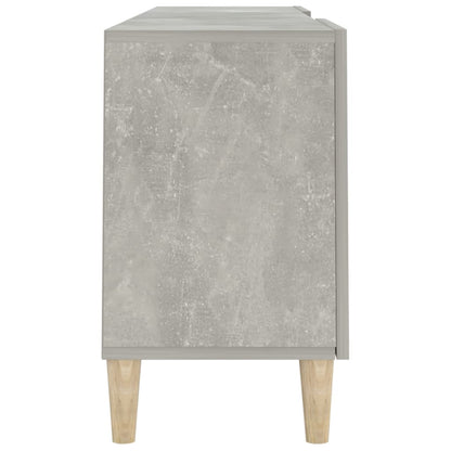 Tv-Meubel 50X30X50 Cm Bewerkt Hout Betongrijs