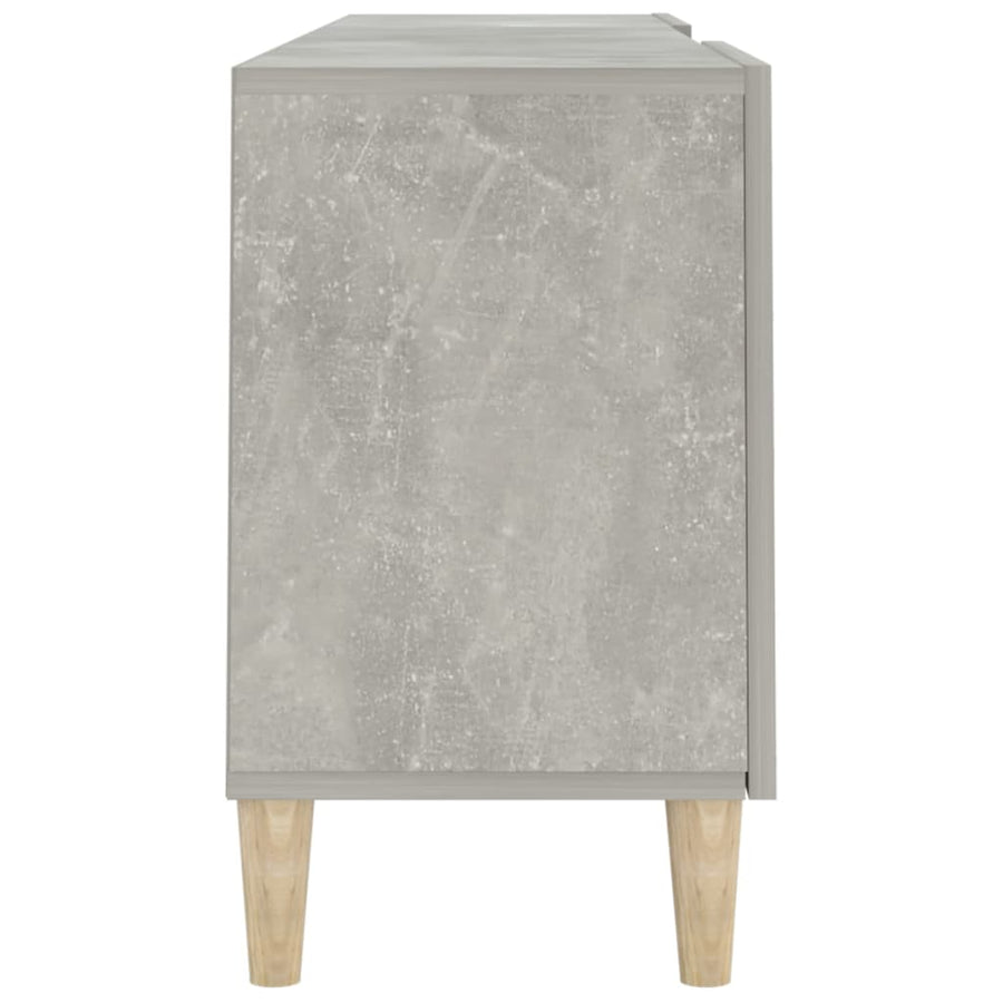 Tv-Meubel 50X30X50 Cm Bewerkt Hout Betongrijs