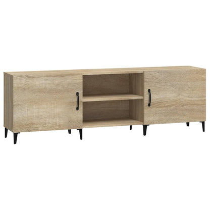 Tv-meubel 150x30x50 cm bewerkt hout sonoma eikenkleurig