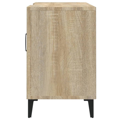 Tv-meubel 150x30x50 cm bewerkt hout sonoma eikenkleurig