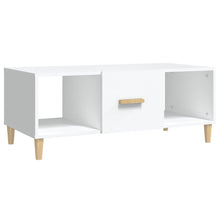 Salontafel 102X50X40 Cm Bewerkt Hout Wit