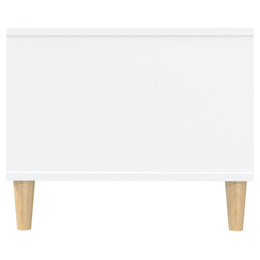 Salontafel 102X50X40 Cm Bewerkt Hout Wit