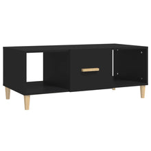 Salontafel 102X50X40 Cm Bewerkt Hout Zwart