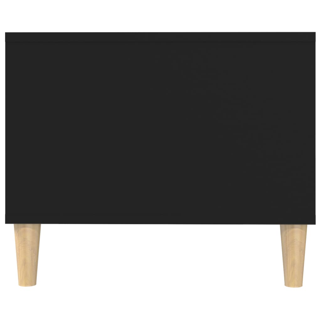 Salontafel 102X50X40 Cm Bewerkt Hout Zwart