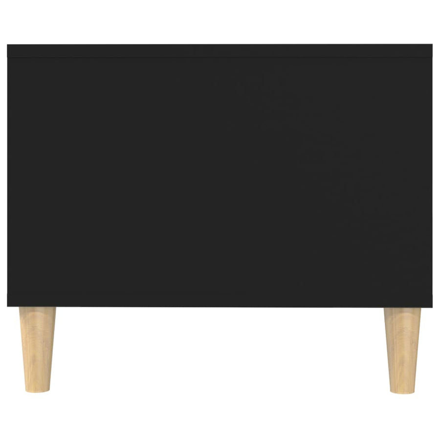 Salontafel 102X50X40 Cm Bewerkt Hout Zwart