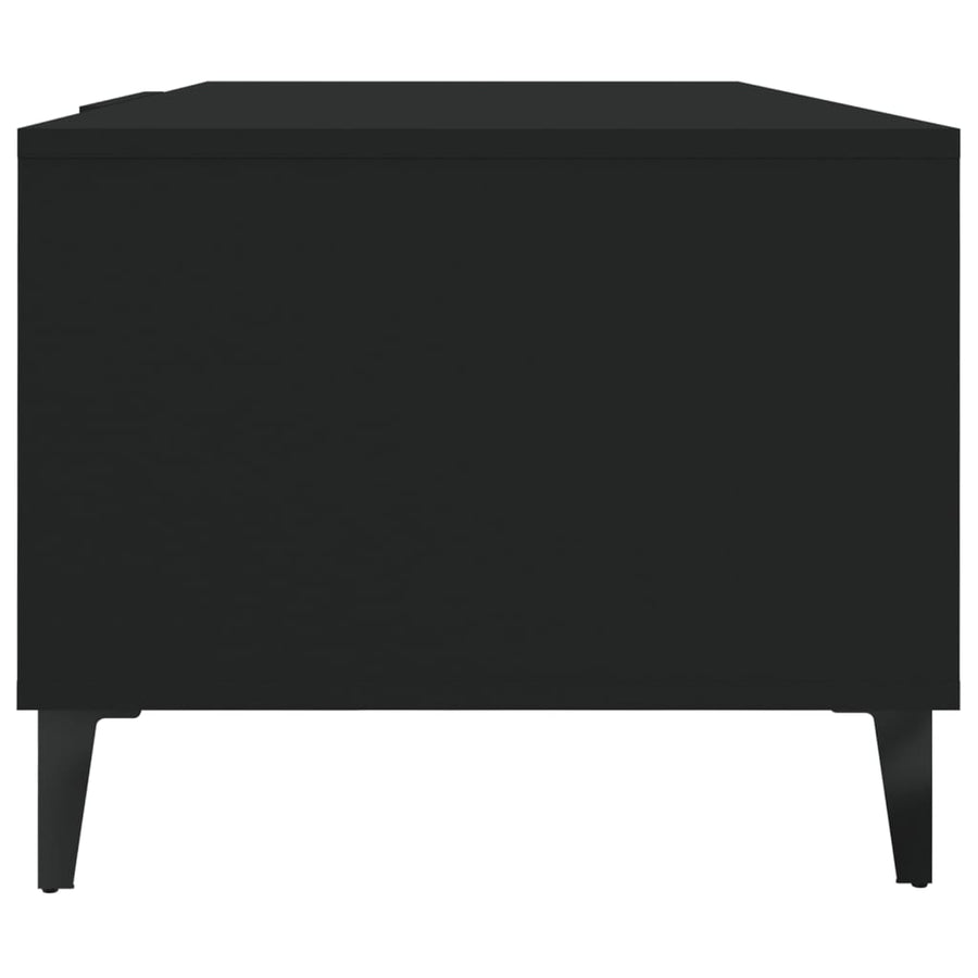Salontafel 102X50X40 Cm Bewerkt Hout Zwart