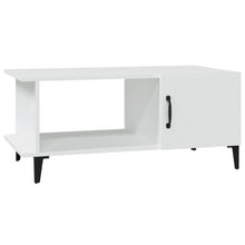 Salontafel 90X50X40 Cm Bewerkt Hout Wit