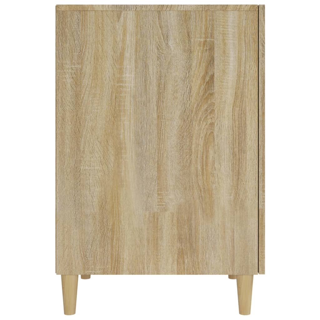 Bureau 140X50X75 Cm Bewerkt Hout Sonoma Eikenkleurig