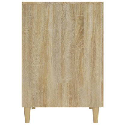 Bureau 140X50X75 Cm Bewerkt Hout Sonoma Eikenkleurig