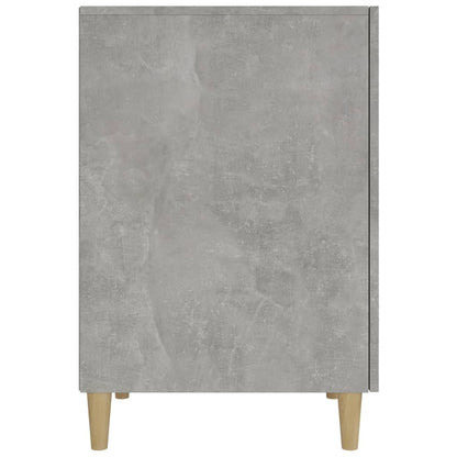 Bureau 140X50X75 Cm Bewerkt Hout Betongrijs