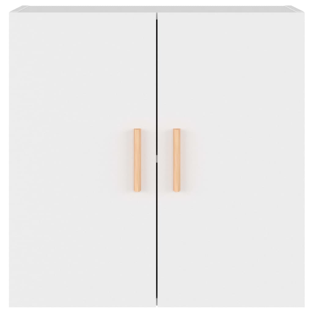 Wandkast 60X30X60 Cm Bewerkt Hout Wit
