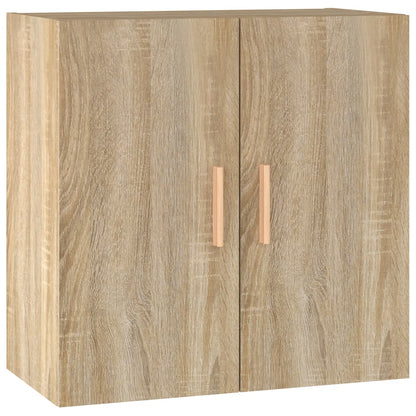 Wandkast 60X30X60 Cm Bewerkt Hout Sonoma Eikenkleurig