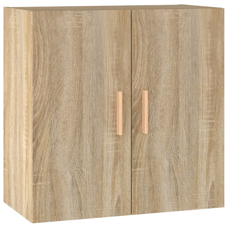 Wandkast 60X30X60 Cm Bewerkt Hout Sonoma Eikenkleurig