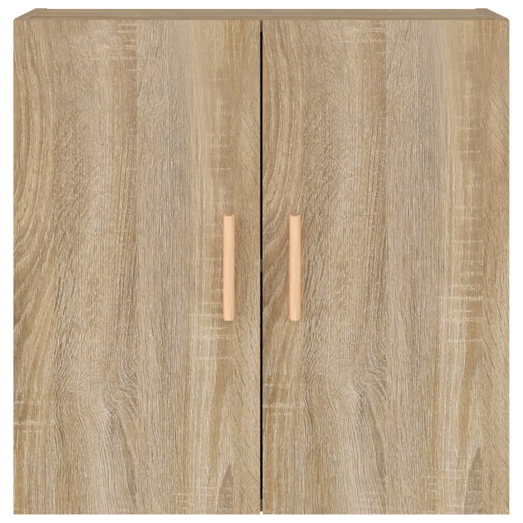 Wandkast 60X30X60 Cm Bewerkt Hout Sonoma Eikenkleurig