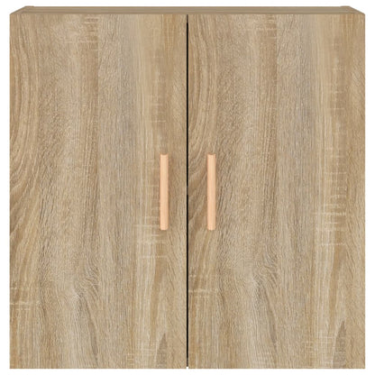 Wandkast 60X30X60 Cm Bewerkt Hout Sonoma Eikenkleurig
