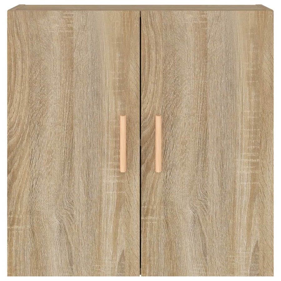 Wandkast 60X30X60 Cm Bewerkt Hout Sonoma Eikenkleurig