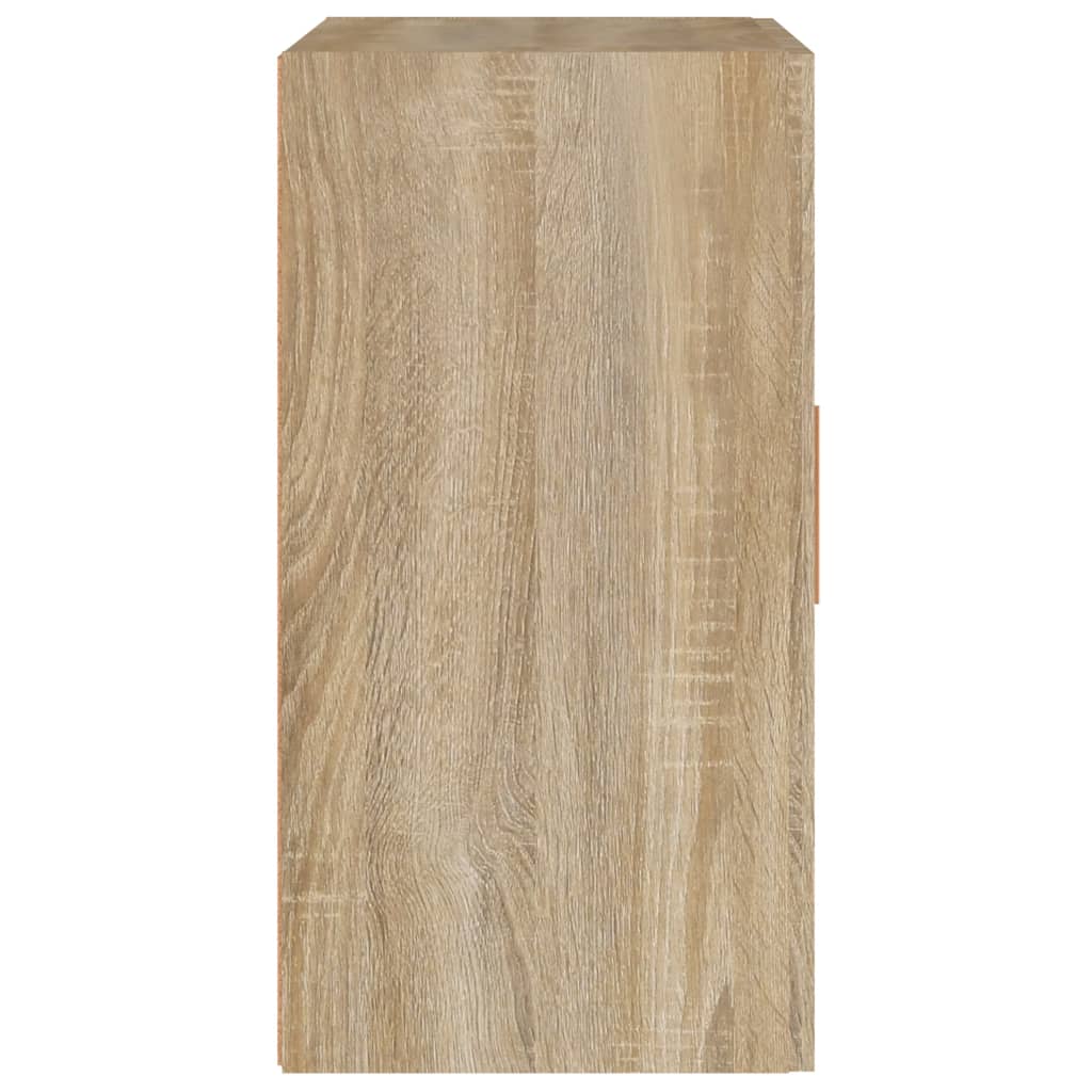 Wandkast 60X30X60 Cm Bewerkt Hout Sonoma Eikenkleurig