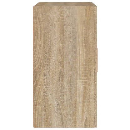 Wandkast 60X30X60 Cm Bewerkt Hout Sonoma Eikenkleurig