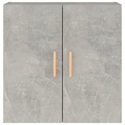 Wandkast 60X30X60 Cm Bewerkt Hout Betongrijs