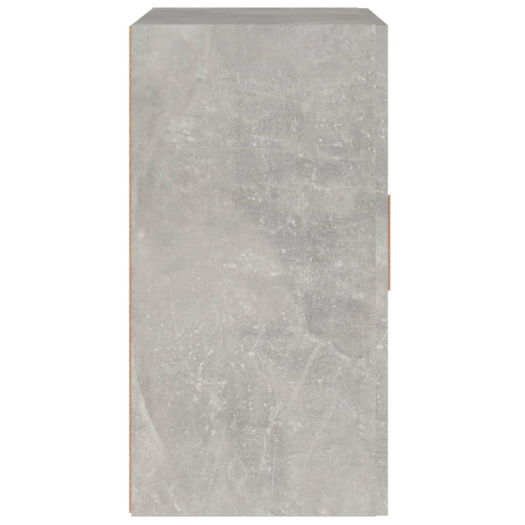 Wandkast 60X30X60 Cm Bewerkt Hout Betongrijs