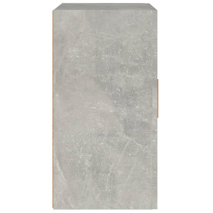 Wandkast 60X30X60 Cm Bewerkt Hout Betongrijs