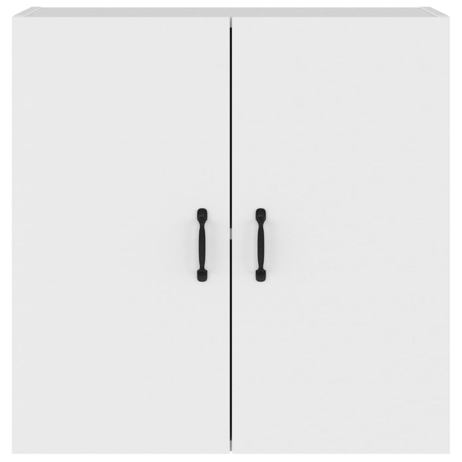 Wandkast 60X31X60 Cm Bewerkt Hout Wit