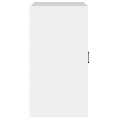 Wandkast 60X31X60 Cm Bewerkt Hout Wit