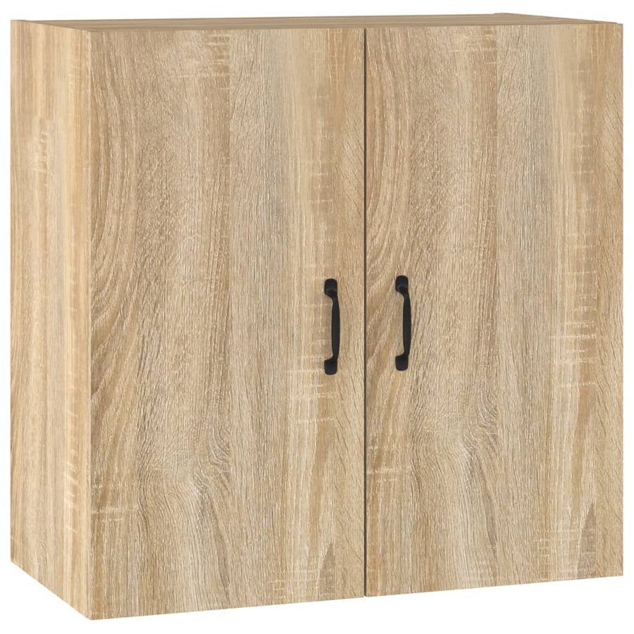 Hangkast 60x31x60 cm bewerkt hout sonoma eikenkleurig