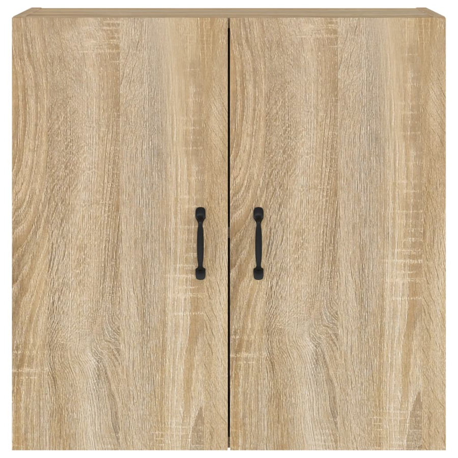 Hangkast 60x31x60 cm bewerkt hout sonoma eikenkleurig
