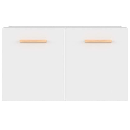 Wandkast 60X36,5X35 Cm Bewerkt Hout Wit