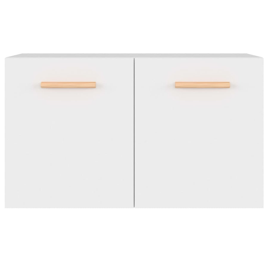Wandkast 60X36,5X35 Cm Bewerkt Hout Wit