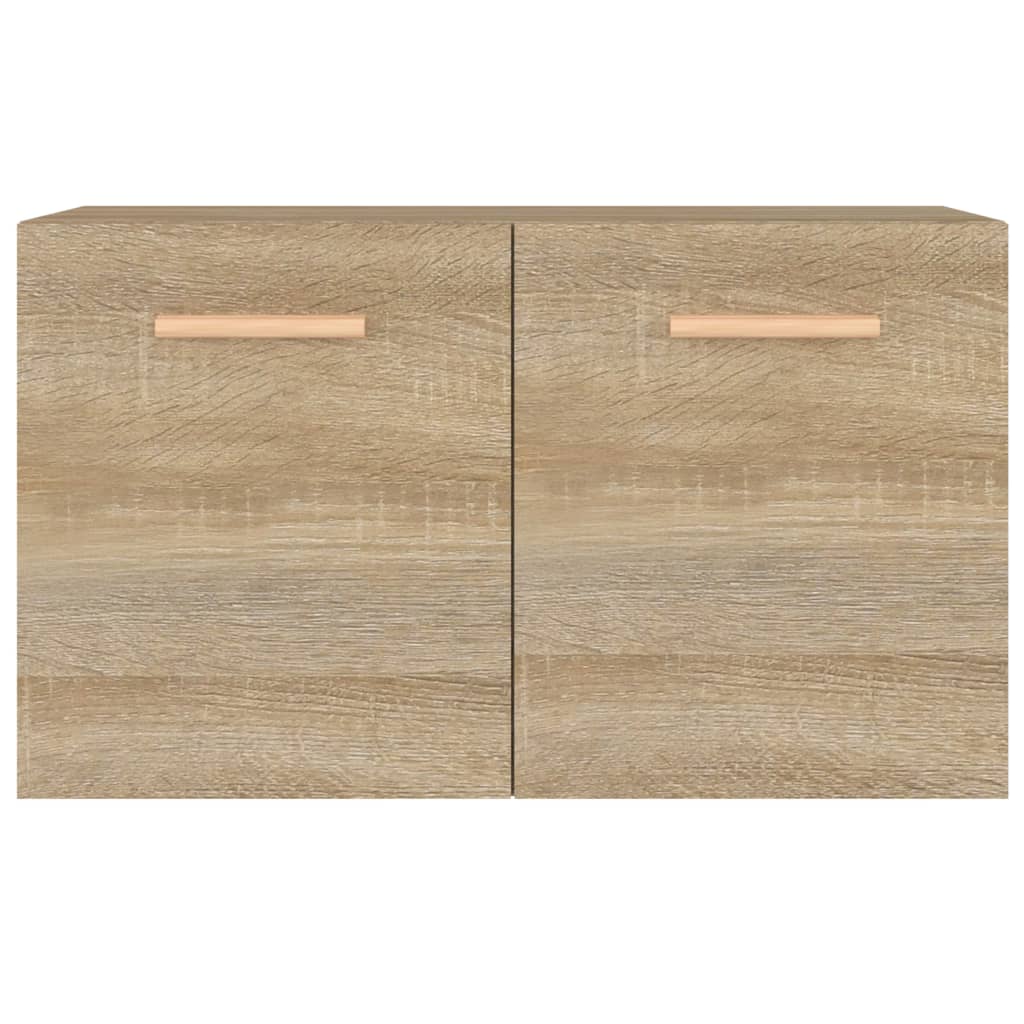 Wandkast 60X36,5X35 Cm Bewerkt Hout Kleurig Sonoma eiken
