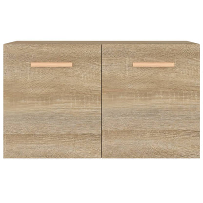 Wandkast 60X36,5X35 Cm Bewerkt Hout Kleurig Sonoma eiken