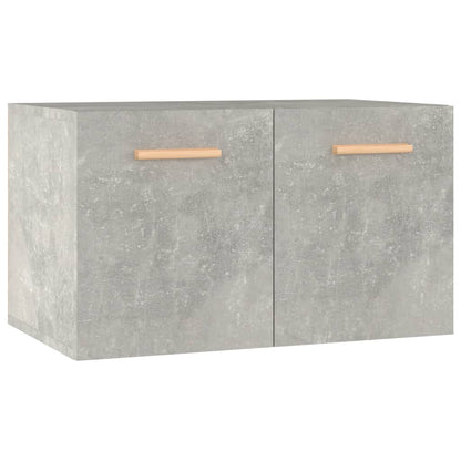 Wandkast 60x36,5x35 cm bewerkt hout betongrijs