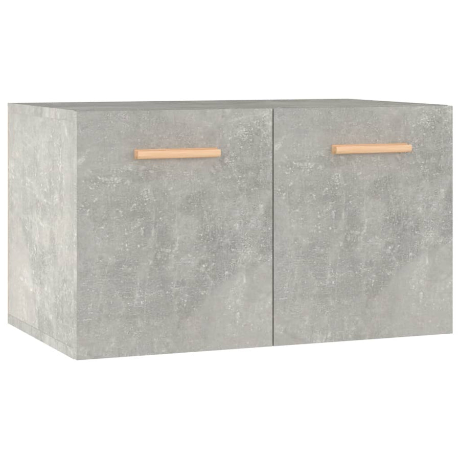 Wandkast 60x36,5x35 cm bewerkt hout betongrijs