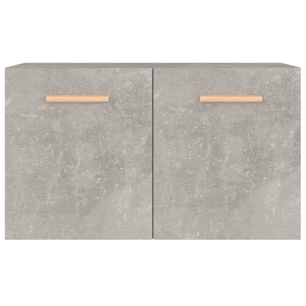 Wandkast 60x36,5x35 cm bewerkt hout betongrijs