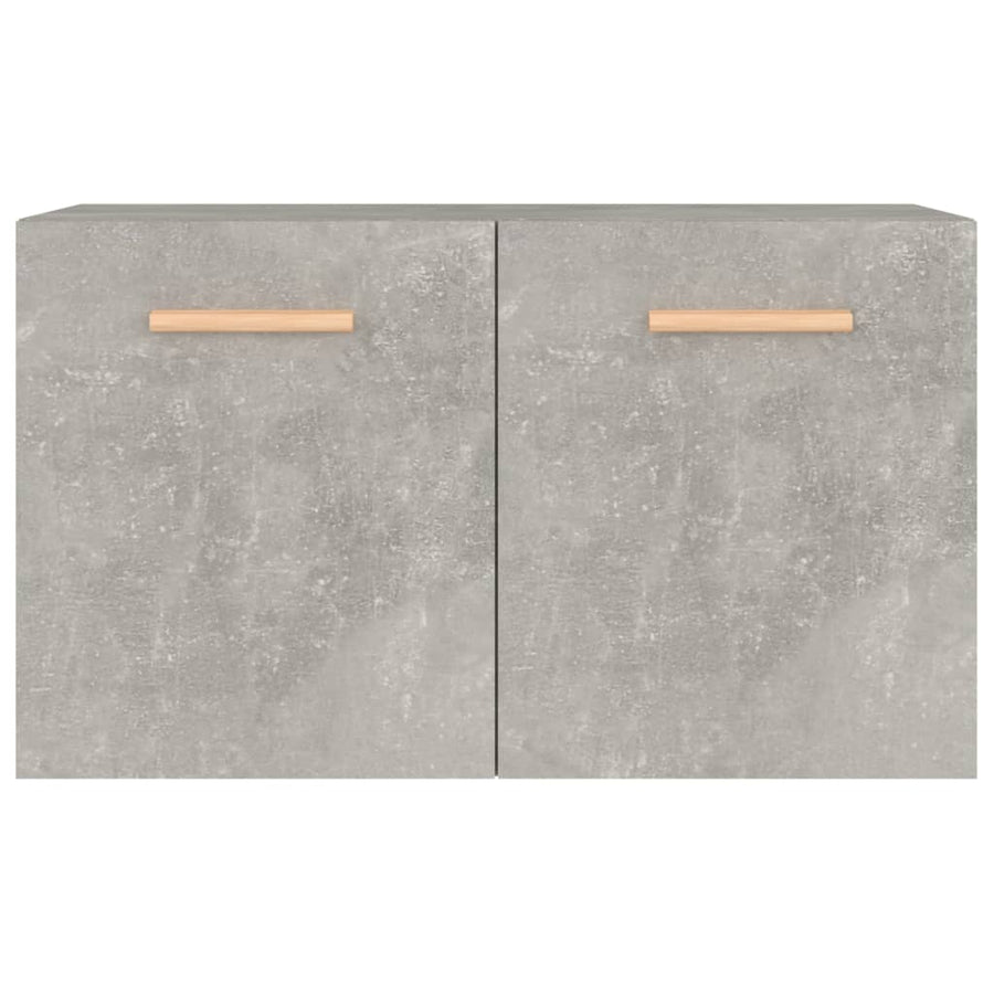 Wandkast 60x36,5x35 cm bewerkt hout betongrijs