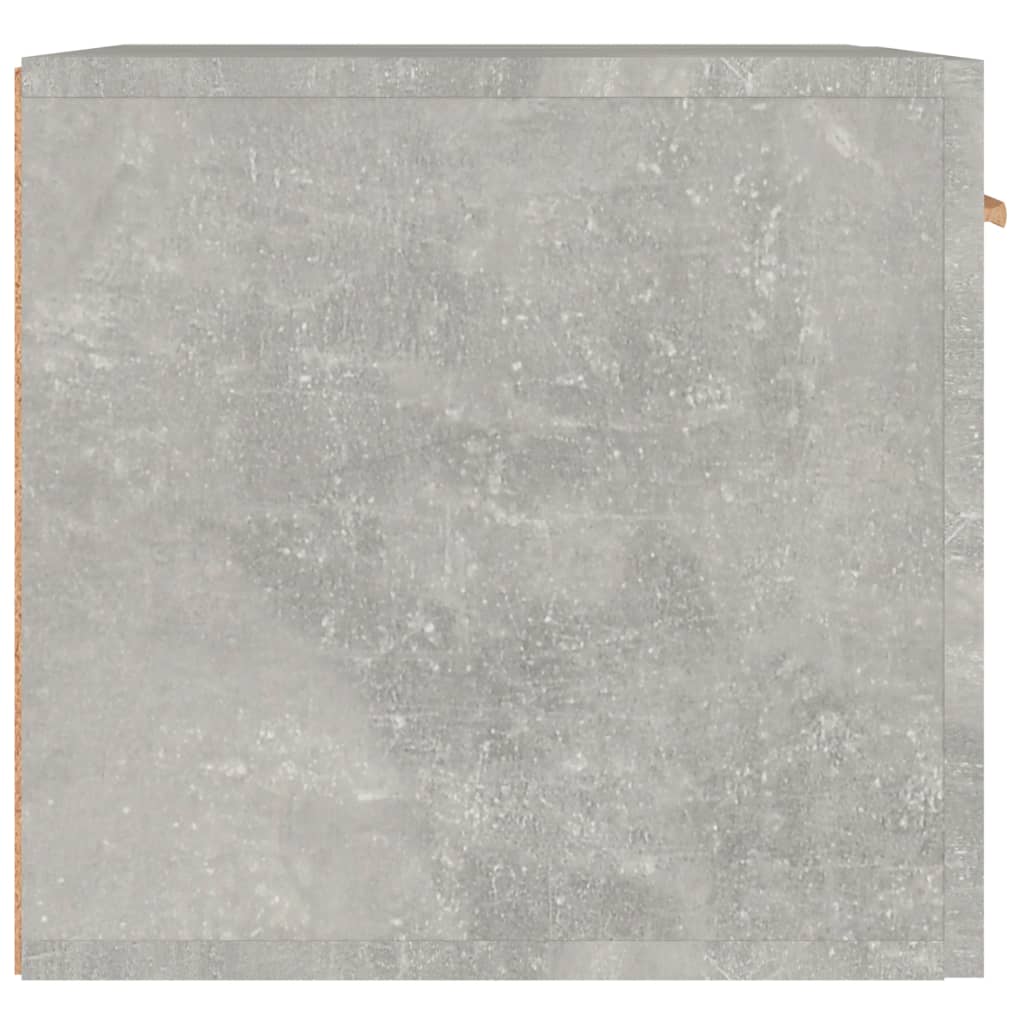 Wandkast 60x36,5x35 cm bewerkt hout betongrijs