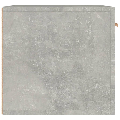 Wandkast 60x36,5x35 cm bewerkt hout betongrijs