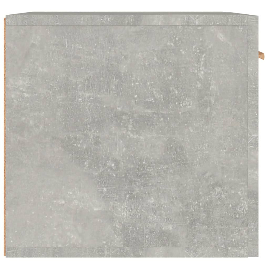 Wandkast 60x36,5x35 cm bewerkt hout betongrijs