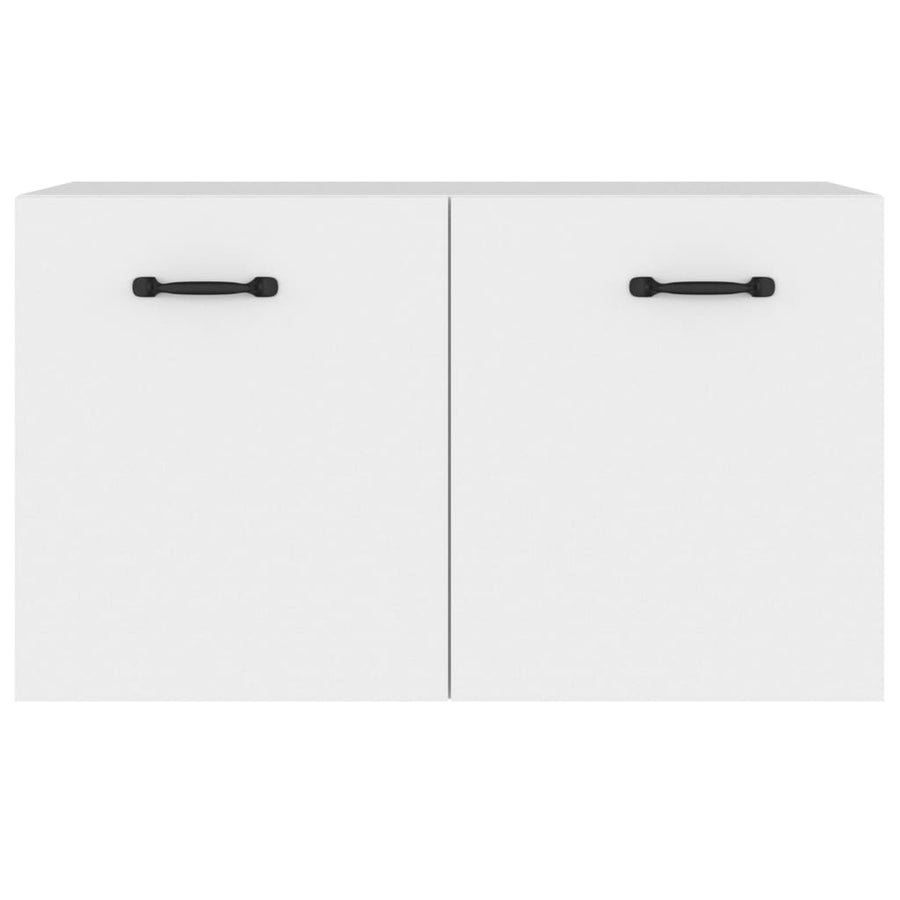 Wandkast 60x36,5x35 cm bewerkt hout wit
