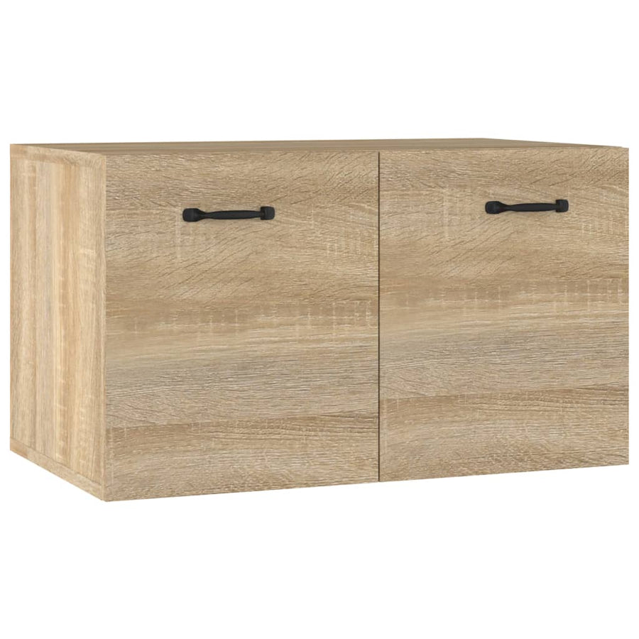 Wandkast 60x36,5x35 cm bewerkt hout sonoma eikenkleurig