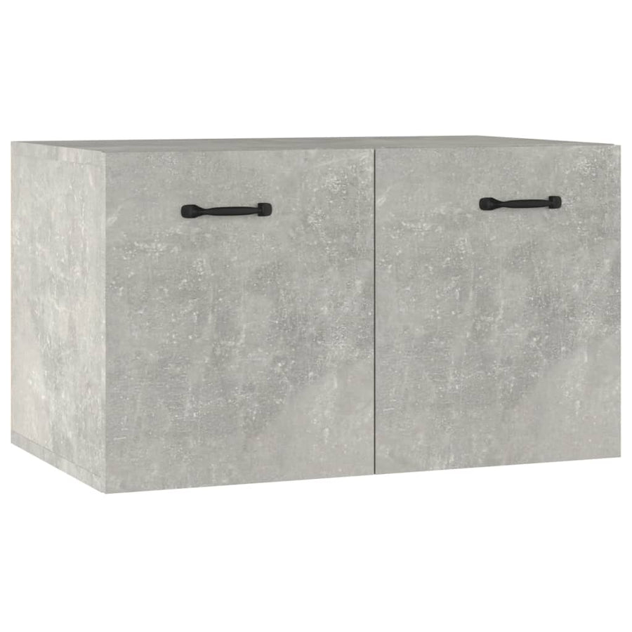 Wandkast 60x36,5x35 cm bewerkt hout betongrijs