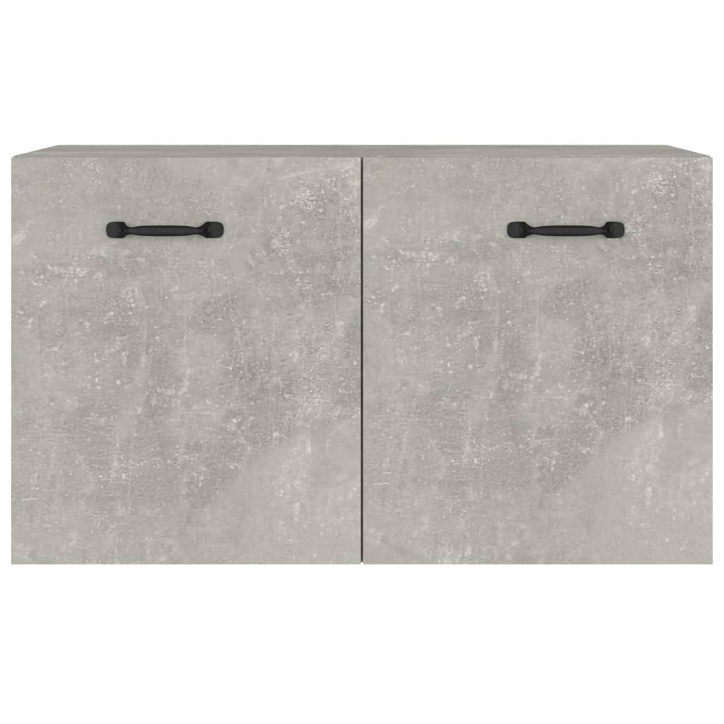 Wandkast 60x36,5x35 cm bewerkt hout betongrijs