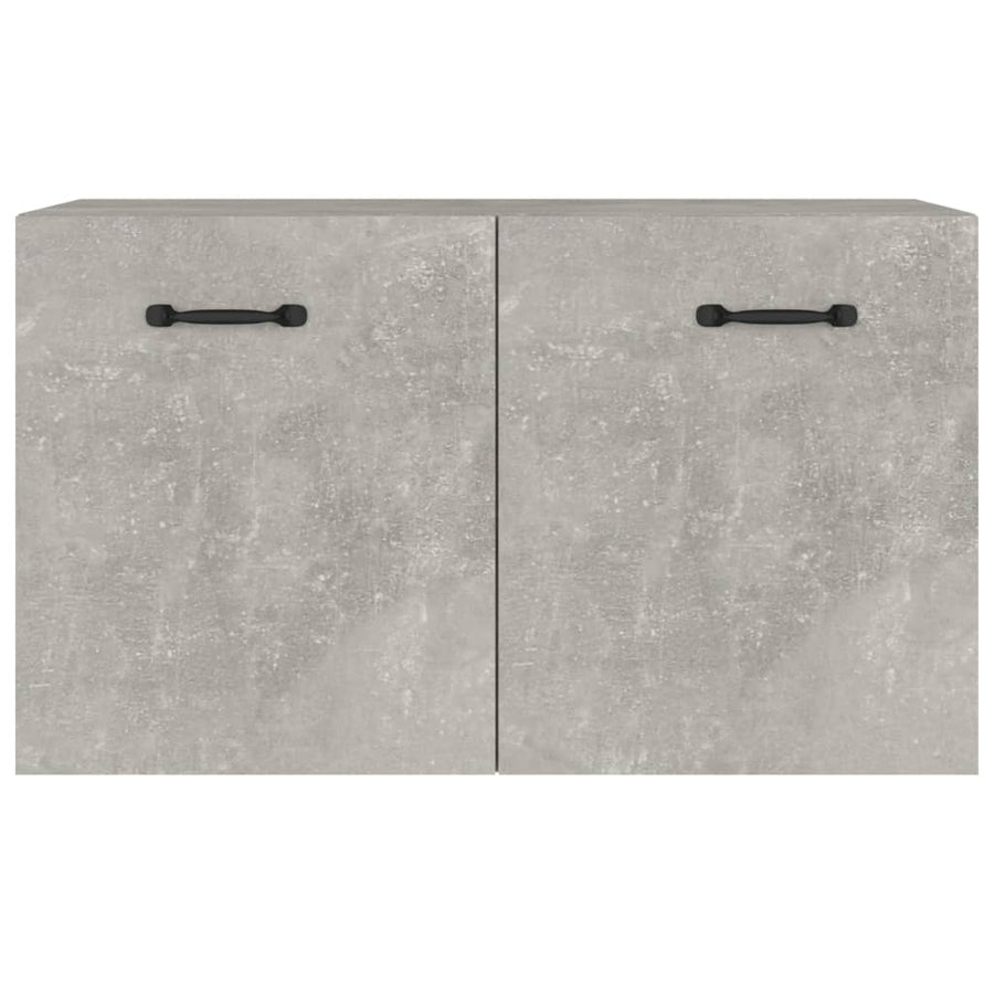 Wandkast 60x36,5x35 cm bewerkt hout betongrijs