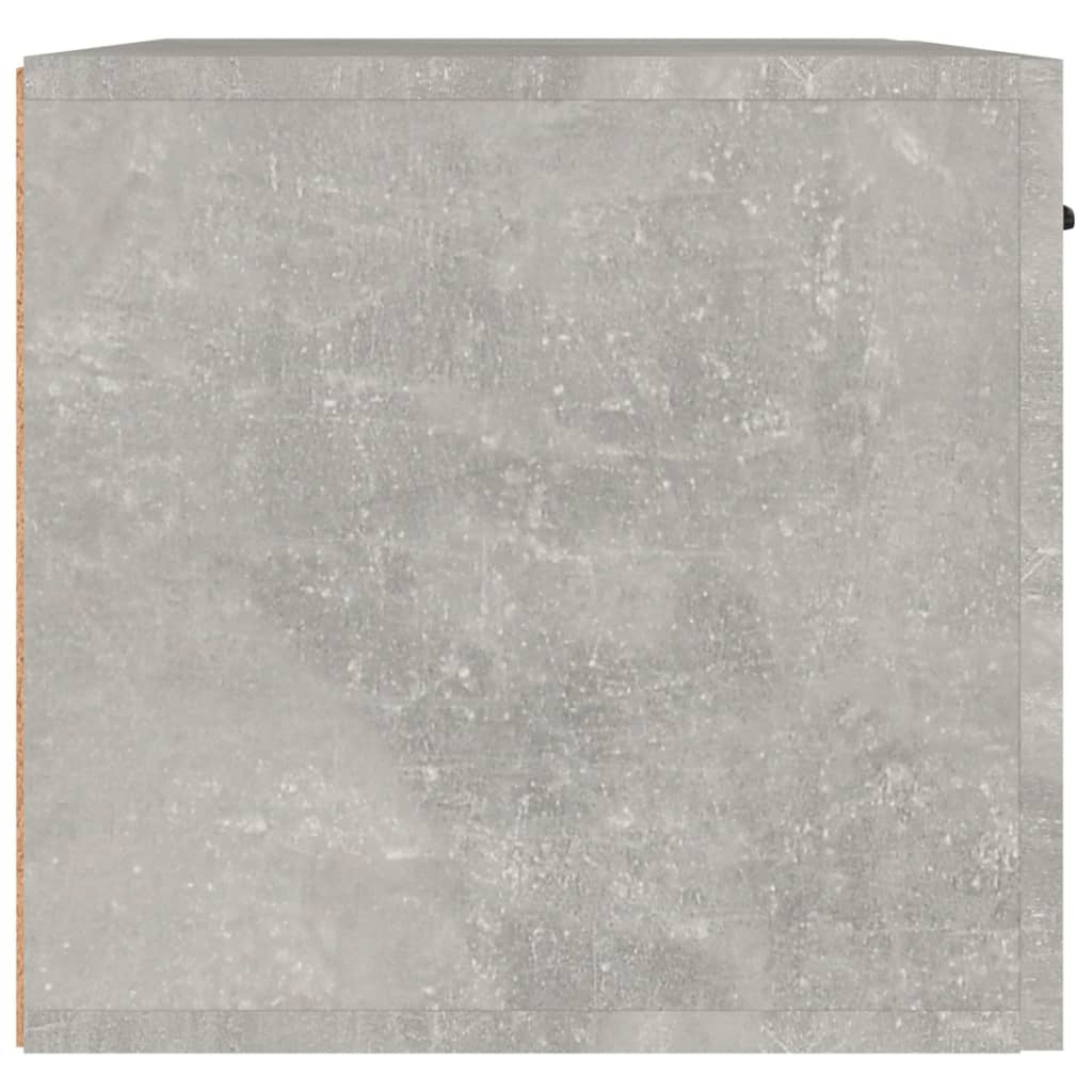 Wandkast 60x36,5x35 cm bewerkt hout betongrijs