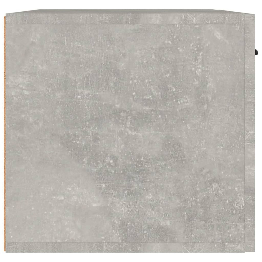Wandkast 60x36,5x35 cm bewerkt hout betongrijs