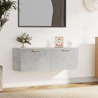 Wall cabinet 100x36.5x35 cm distressed wood grey